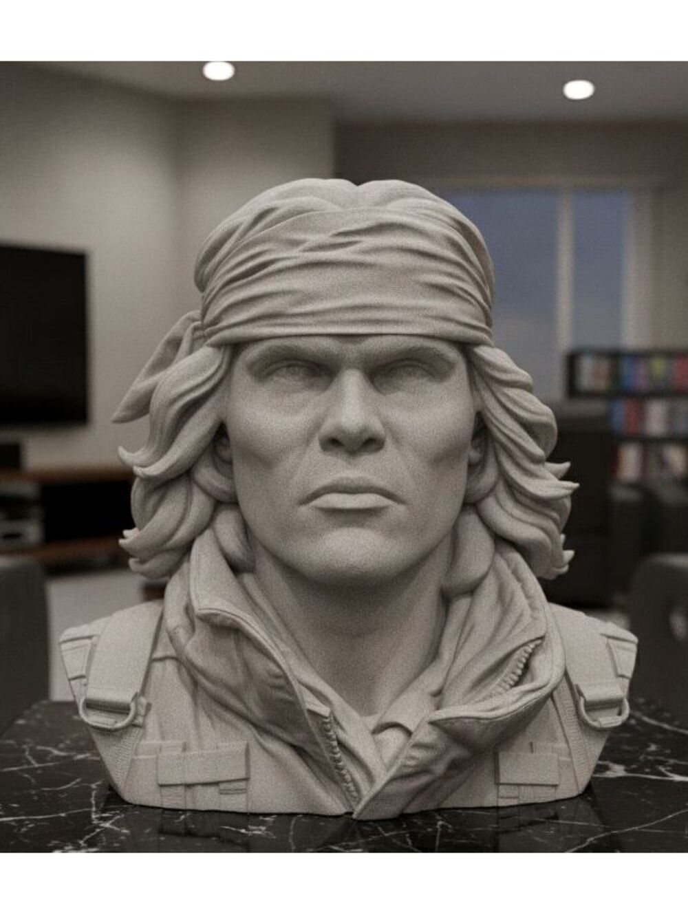 Sonny Sonny Landham Landham Half Bust - Predator Home Decor - Gift for Him